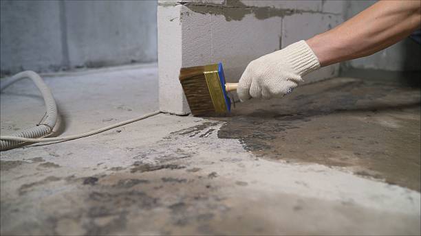 Crawl space vapor barrier installation in Mark Center, OH